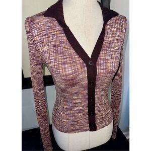 Hooked Up Top - Space Dyed Sweater